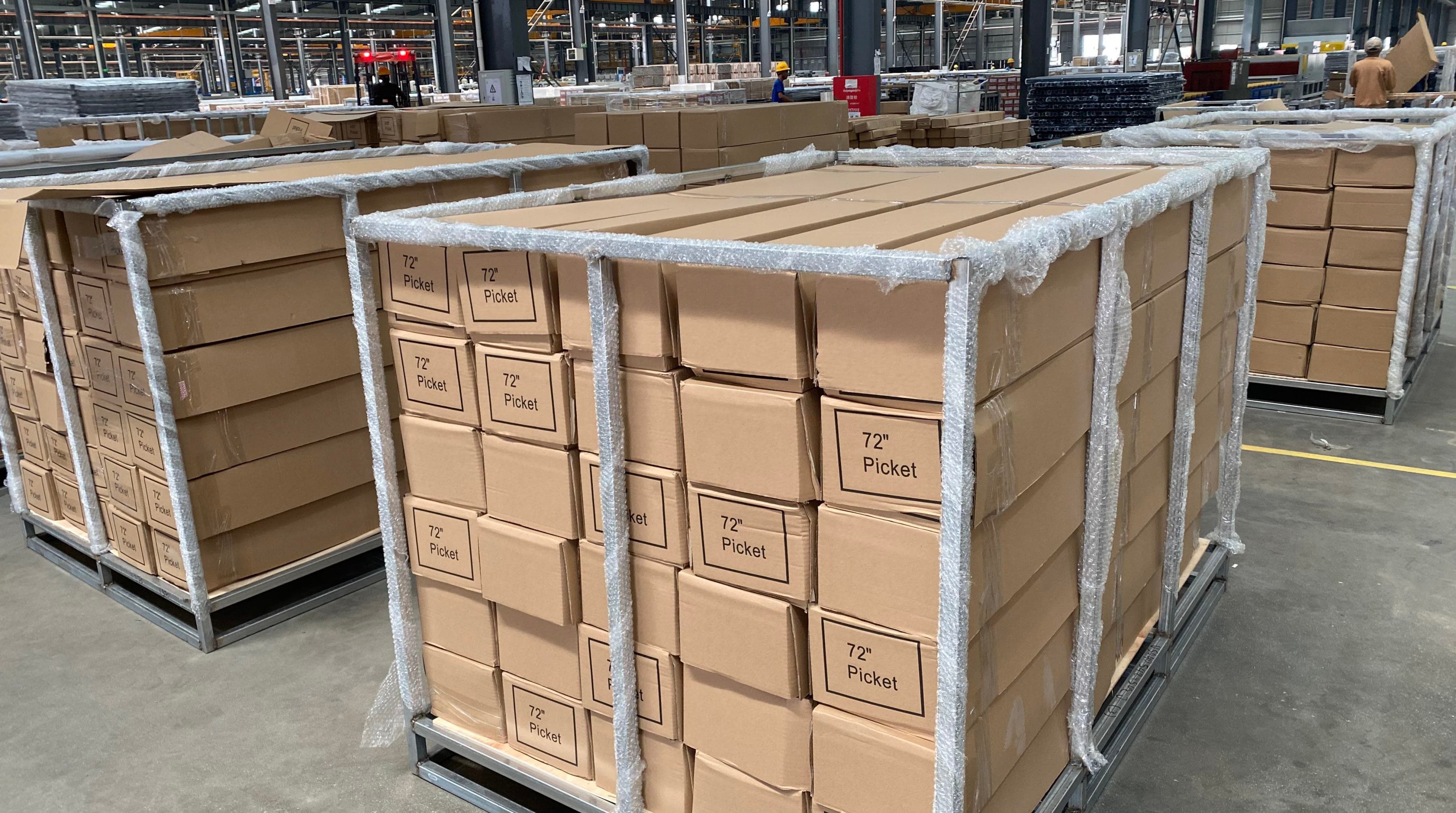 Packaged Fence Components