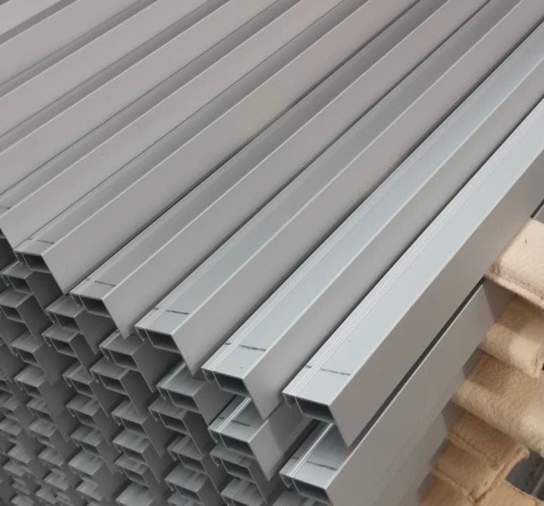 Anodized Matte Silver Solar Frames